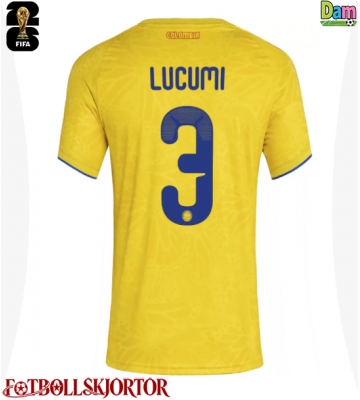 Colombia Jhon Lucumi #3 Hemmatröja Dam VM 2026 Kortärmad